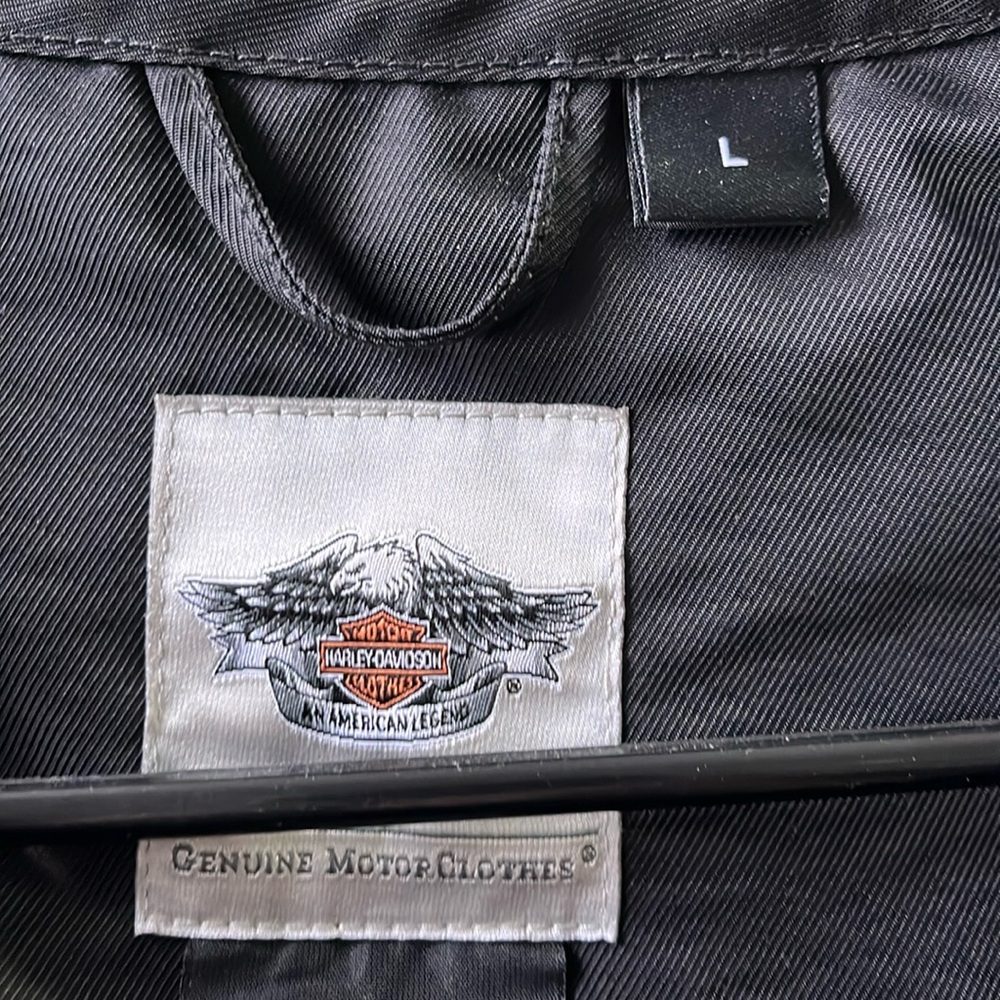 Harley-Davidson Black Mens Vest - Picture 12 of 16